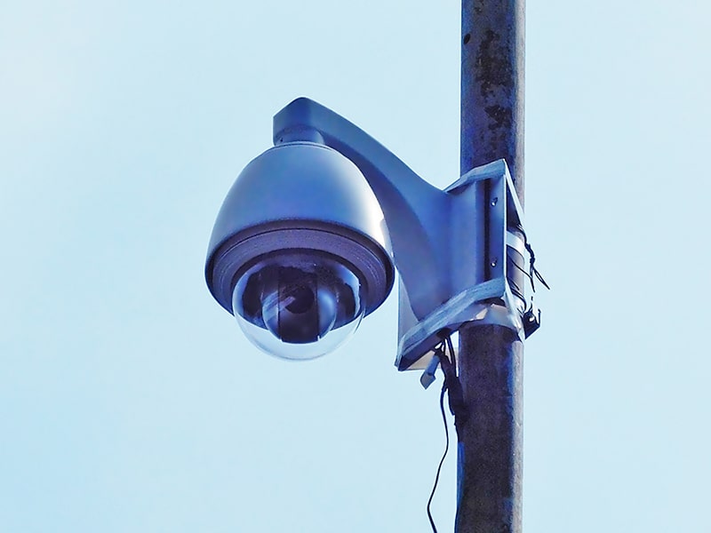 NWカメラによる現場監視システム